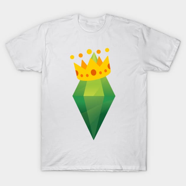 Sims Royalty T-Shirt by AlienClownThings